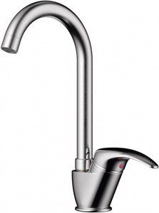 Смеситель для кухни Omoikiri Umi-BN нерж.сталь 4994239 4994239