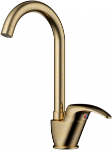 Смеситель для мойки Omoikiri Umi-AB (4994262) античная латунь 4994262