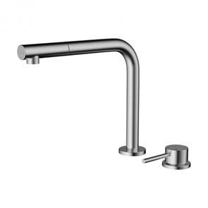 Смеситель Omoikiri Nara-S-BN нержавеющая сталь 4994329 4994329