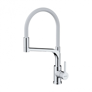 Смеситель Omoikiri Sinto 2 Plus-C-WH хром/белый 4994378 4994378