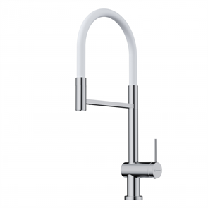 Смеситель Omoikiri Kanto-2 Plus-SB-C-WH хром/белый 4994400 4994400