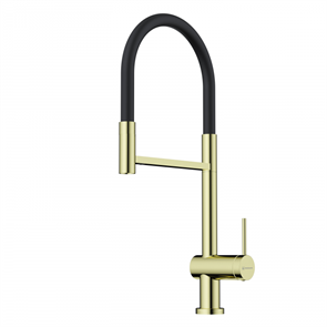 Смеситель Omoikiri Kanto-2 Plus-SB-LG-BL светлое золото/черный 4994461 4994461