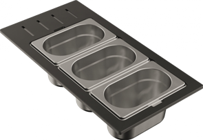 Контейнер Omoikiri DC-02-3-IN нержавеющая сталь 4999078 4999078