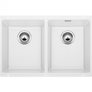 Blanco Subline 350/350-U, мойка, гранит, белый 523578