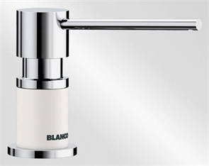 Blanco Lato, дозатор жидкого моющего средства, хром/белый 525814