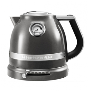 Чайник электрический KitchenAid 5KEK1522EMS, серебряный медальон 5kek1522ems