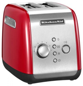 Тостер KitchenAid 5KMT221EER, красный/серебристый 5kmt221eer
