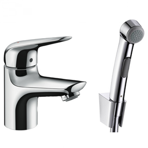 Смеситель для раковины Hansgrohe Novus 71144000 с гигиеническим душем 71144000
