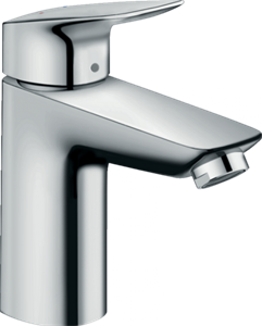 Смеситель для раковины Hansgrohe Logis 71171000, с донным клапаном, хром 71171000