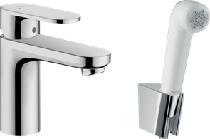 Смеситель Hansgrohe Vernis Blend для раковины с гигиеническим душем, хром, 71215000 71215000