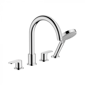 Смеситель Hansgrohe Vernis Blend 71456000 для ванны и душа, на борт ванны, хром 71456000