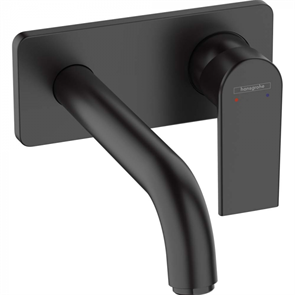 Смеситель Hansgrohe Vernis Shape 71578670 для раковины, черный матовый 71578670