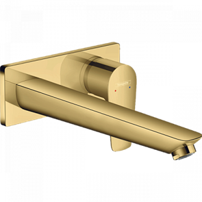 Смеситель Hansgrohe Talis E 71734990 для раковины, золото 71734990