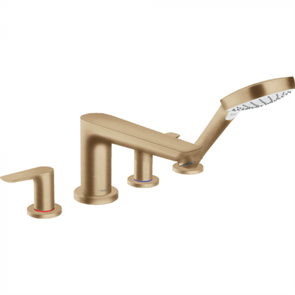 Смеситель Hansgrohe Talis E 71748140 для ванны, шлифованная бронза 71748140