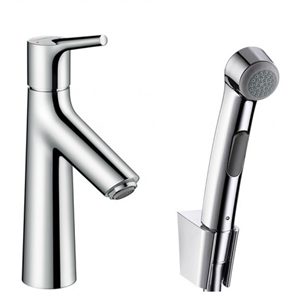 Смеситель Hansgrohe Talis S 72290000 для раковины с гигиеническим душем, хром 72290000