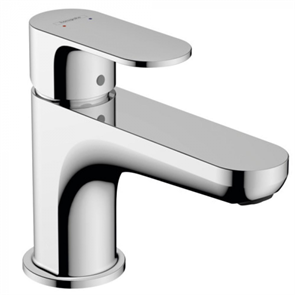 Смеситель для раковины Hansgrohe Rebris 72434000 S, без донного клапана, хром глянцевый 72434000
