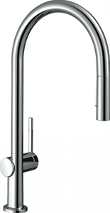 Кухонный смеситель Hansgrohe Talis M54, с вытяжным изливом, 2 режима струи, sBox, хром, 72801000 72801000