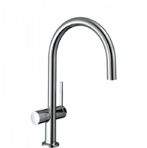 Кухонный смеситель Hansgrohe Talis M54, 72805000, с запорным вентилем, хром 72805000