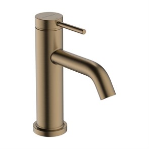 Смеситель для раковины Hansgrohe Tecturis S 73302140, с донным клапаном, цвет шлифованная бронза 73302140
