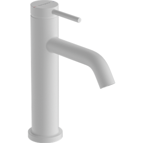 Смеситель для раковины Hansgrohe Tecturis S 73310700, с донным клапаном, цвет белый матовый 73310700