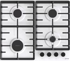 Газовая варочная панель Gorenje Simplicity G641SYW,  независимая,  белый 733148