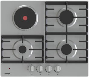 Встраиваемая комбинированная варочная панель Gorenje GE 681 X 734113