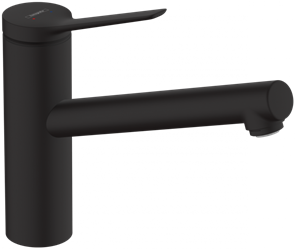 Смеситель Hansgrohe Zesis 74802670 M33 для кухонной мойки, черный матовый 74802670