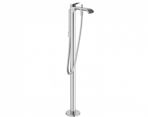 Смеситель Hansgrohe Vivenis 75445000, напольный, для ванны, с душевым гарнитуром, цвет хром 75445000