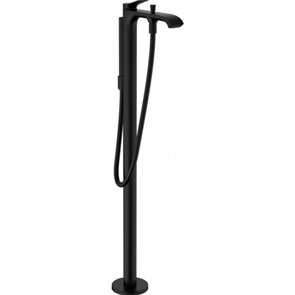 Смеситель Hansgrohe Vivenis 75445670 для ванны и душа, напольный, черный матовый 75445670
