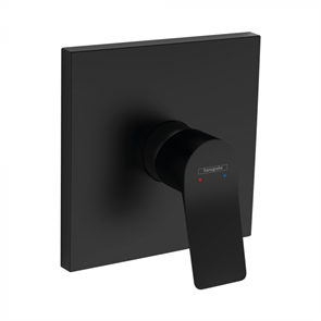 Смеситель Hansgrohe Vivenis 75615670 для ванны и душа, однорычажный, скрытого монтажа, черный матовый 75615670