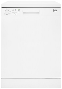 Посудомоечная машина Beko DFN05310W,  полноразмерная, напольная, 60см, загрузка 13 комплектов, белая [7633868377] 7633868377