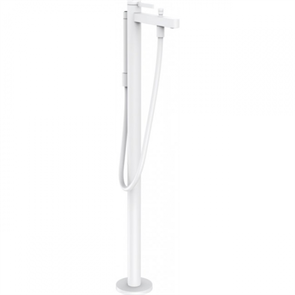 Смеситель Hansgrohe Finoris 76445700 для ванны напольный, белый матовый 76445700