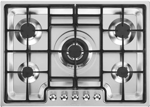 Встраиваемая газовая варочная панель Smeg PGF75-4 8017709153601