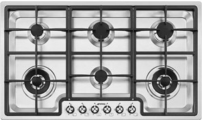 Встраиваемая газовая варочная панель Smeg PGF96 8017709153663