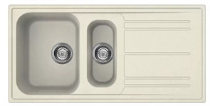 Smeg LZ102P мойка, гранит, 1000х500 мм, кремовый 8017709182823