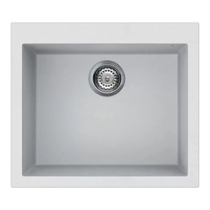 Smeg VZ57B мойка, гранит, 570х500 мм, белый 8017709183356