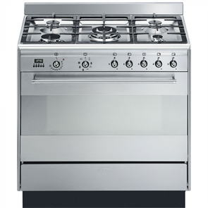 Комбинированная плита Smeg SUK91MFX9 8017709215040