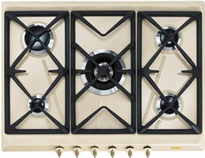 Встраиваемая газовая варочная панель Smeg SRV876POGH 8017709233297