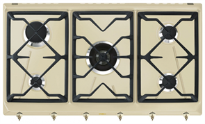 Встраиваемая газовая варочная панель Smeg SRV896POGH 8017709233334