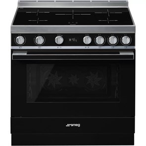 Комбинированная плита Smeg CPF9IPBL 8017709240738