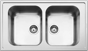 Smeg LLR862-2 мойка, нержавеющая сталь, 860х500 мм, нержавеющая сталь матовая
КОМПЛЕКТАЦИЯ:
корзинчатый вентиль 3 "½ с эксцентриком, перелив, сифон, уплотнительная лента, фиксирующие зажимы 8017709282424