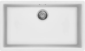 Smeg VZP76B мойка, гранит, 756х456 мм, белый 8017709294014