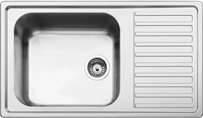 Smeg LGR861-2 мойка, нержавеющая сталь, 868х510 мм, нержавеющая сталь матовая 8017709304201