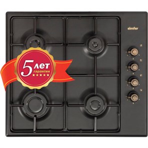 Встраиваемая газовая варочная панель Simfer H60Q40L417 8699272060496