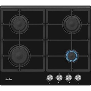 Встраиваемая газовая варочная панель Simfer H60H40S416 8699272064586