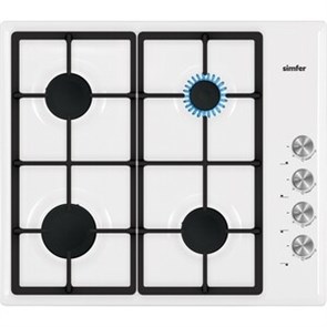 Встраиваемая газовая варочная панель Simfer H60Q40W416 8699272064678