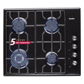Газовая варочная поверхность Simfer H60Q41B571 8699272067990