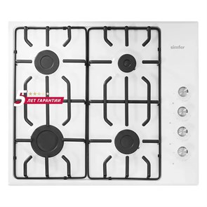 Газовая варочная поверхность Simfer H60Q41W571 8699272068003
