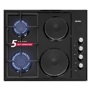 Встраиваемая комбинированная варочная панель Simfer H60Q22B516 8699272960628