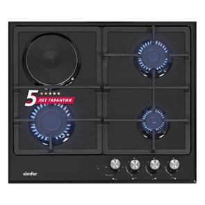 Встраиваемая комбинированная варочная панель Simfer H60V31B516 8699272960659